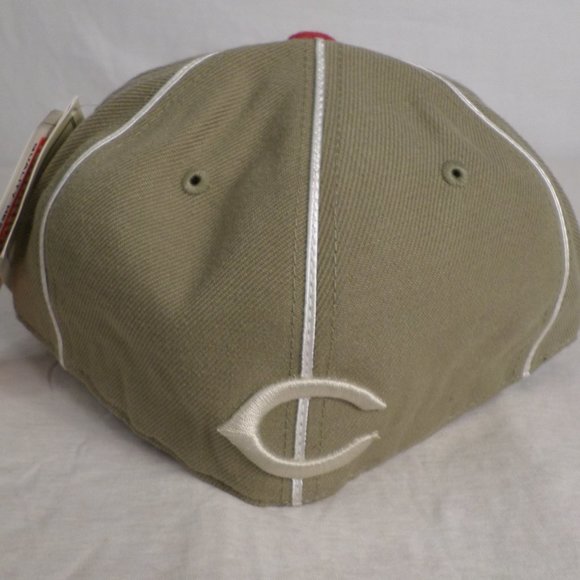 Cincinnati Reds American Needle Cooperstown Collection Fitted Size 7 1/8 Hat - Picture 2 of 8